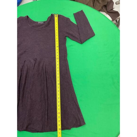 Peruvian Connection women’s brown alpaca blend long-sleeve knit sweater dress L - Picture 16 of 16